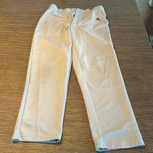 Adidas Youth Boys Climalite Baseball Pants Size L Grey
